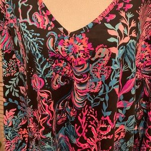 Long Sleeved colorful Lily Pulitzer dress